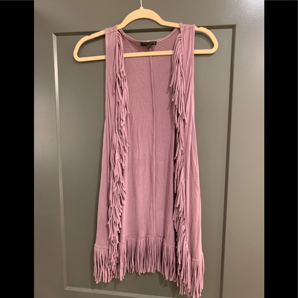 Fringe vest